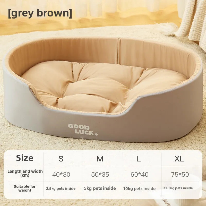 Four Seasons Pet Bed Washable Double Sided Pet Cat Beds Dog Large Three-Dimensional Dog Litter Mat, Small Medium Dogs Litters