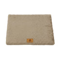 3D Foam Pet Bed with Removable Washable Faux Fur Cover Orthopedic Waterproof Dog Bed for Crate Anti-Slip Bottom Dog Beds mats