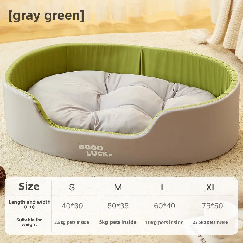 Four Seasons Pet Bed Washable Double Sided Pet Cat Beds Dog Large Three-Dimensional Dog Litter Mat, Small Medium Dogs Litters
