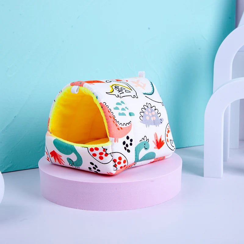 Rodent Hammock Guinea Pig Bed Hamster Bed Rodents Ferret Hammock Guinea Pig Accessories Chinchilla House Pet Guinea Pig Goods